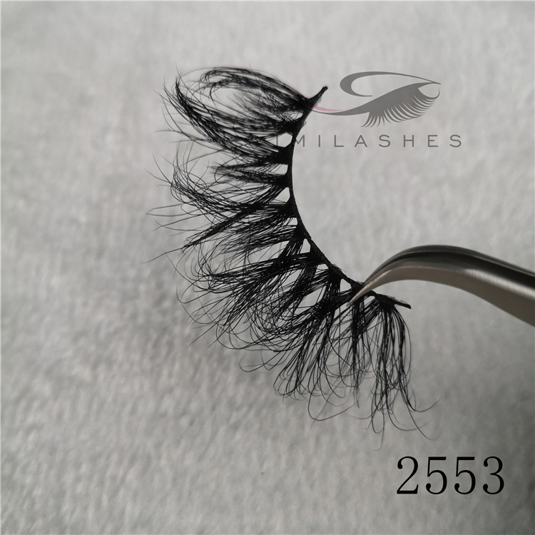5d mink lash vendors wholesale 25mm 3d mink lashes eyelash extensions manufacturer A-53